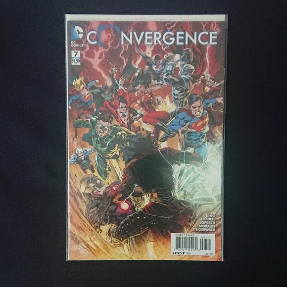 DC Comics Convergence Comc Book Collection - Complete Set #0-8 - Picture 9 of 10